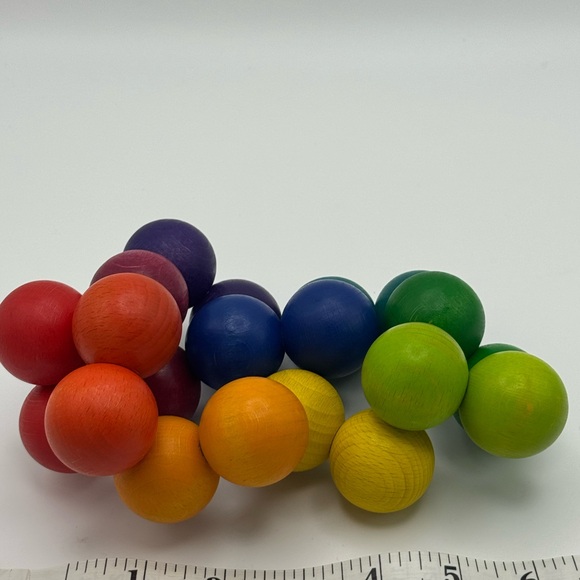 Beyond 123 Other - Grimm's Rainbow Beads Grasper or a similar Playable Art Ball